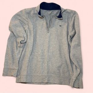 Kids Vinyard Vines quarter zip pullover